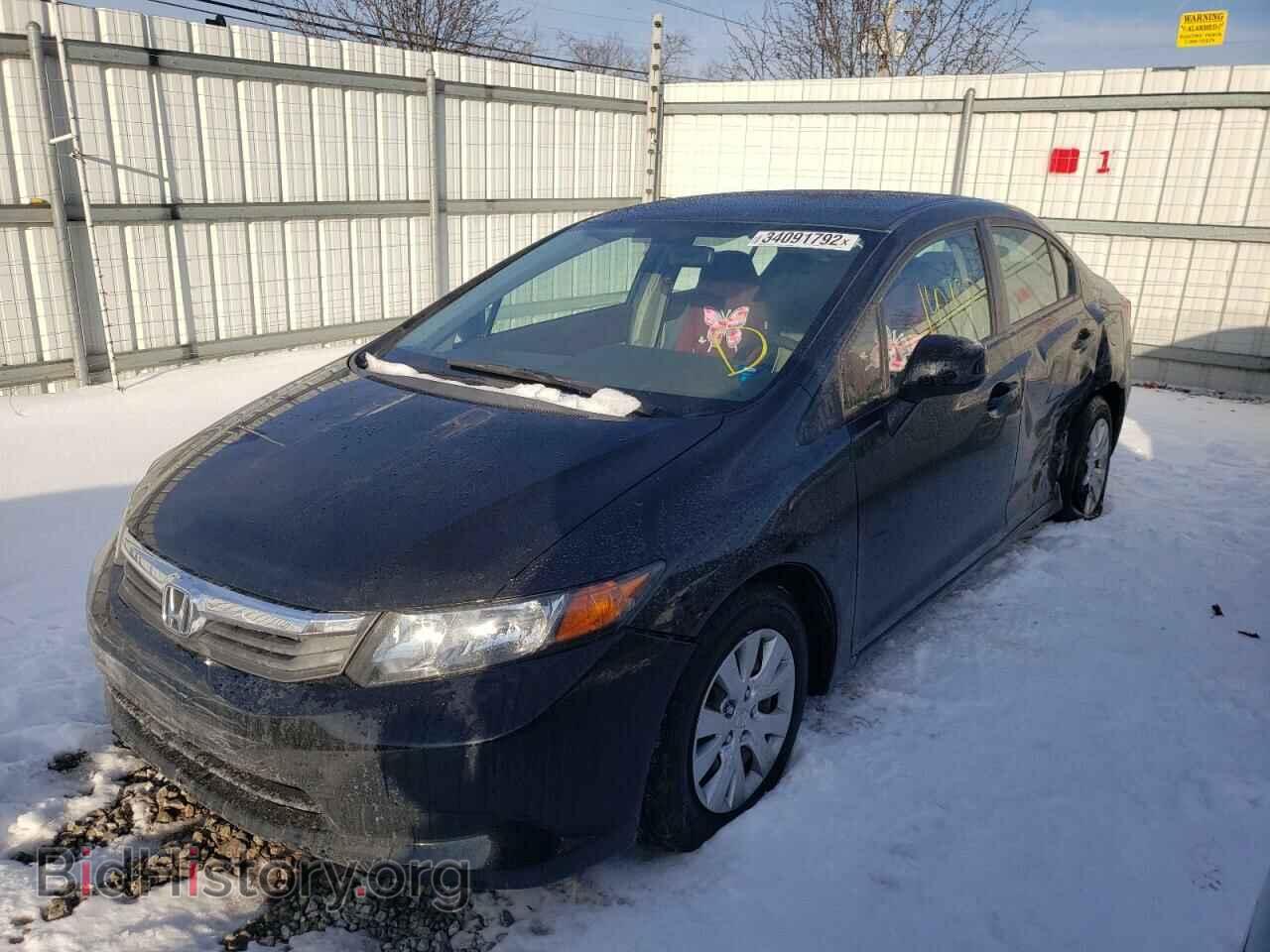 2012 HONDA CIVIC - VIN: 19XFB2F56CE082704 - Фото 2