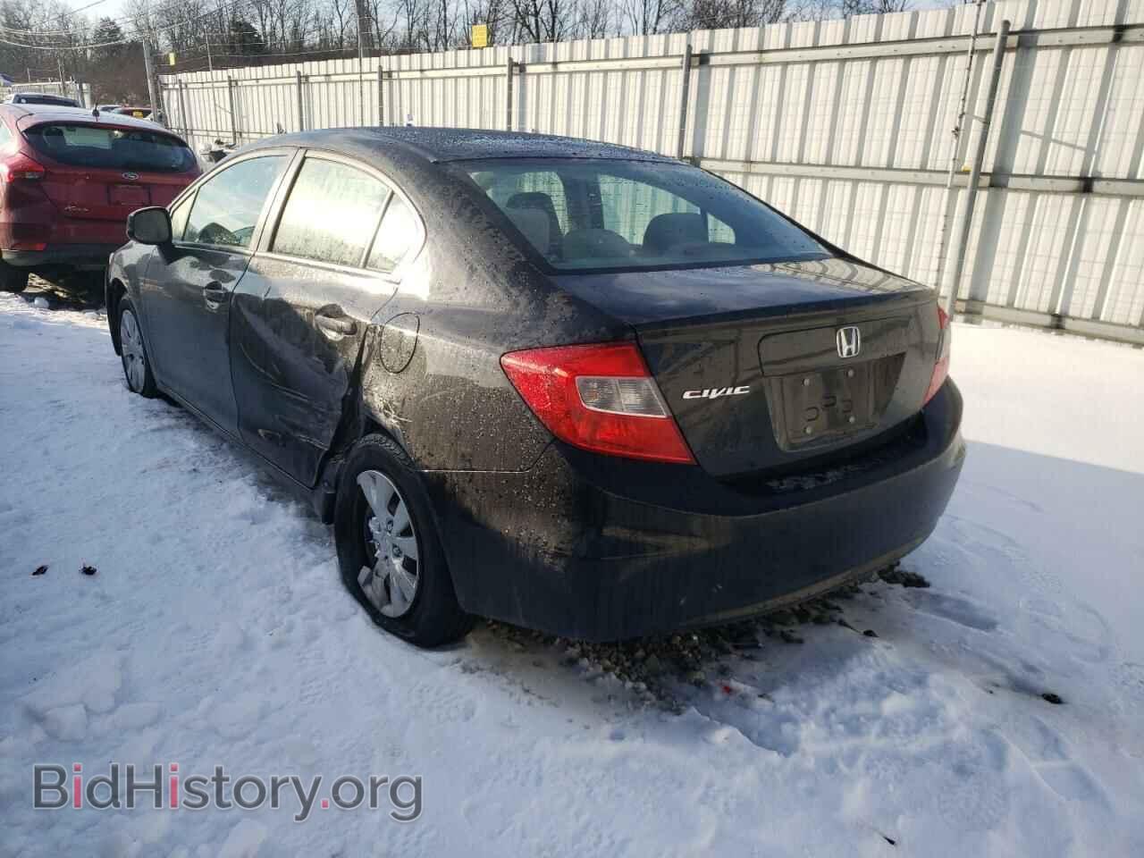 2012 HONDA CIVIC - VIN: 19XFB2F56CE082704 - Фото 3
