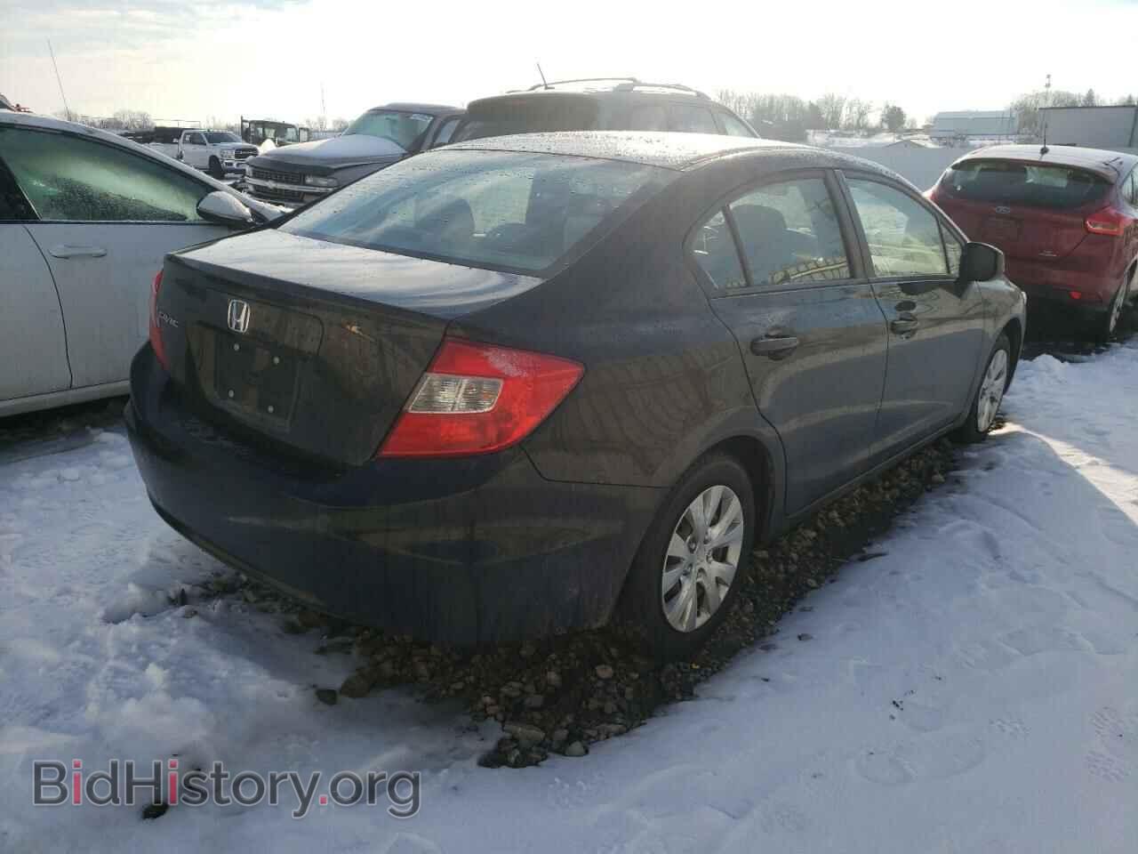 2012 HONDA CIVIC - VIN: 19XFB2F56CE082704 - Фото 4