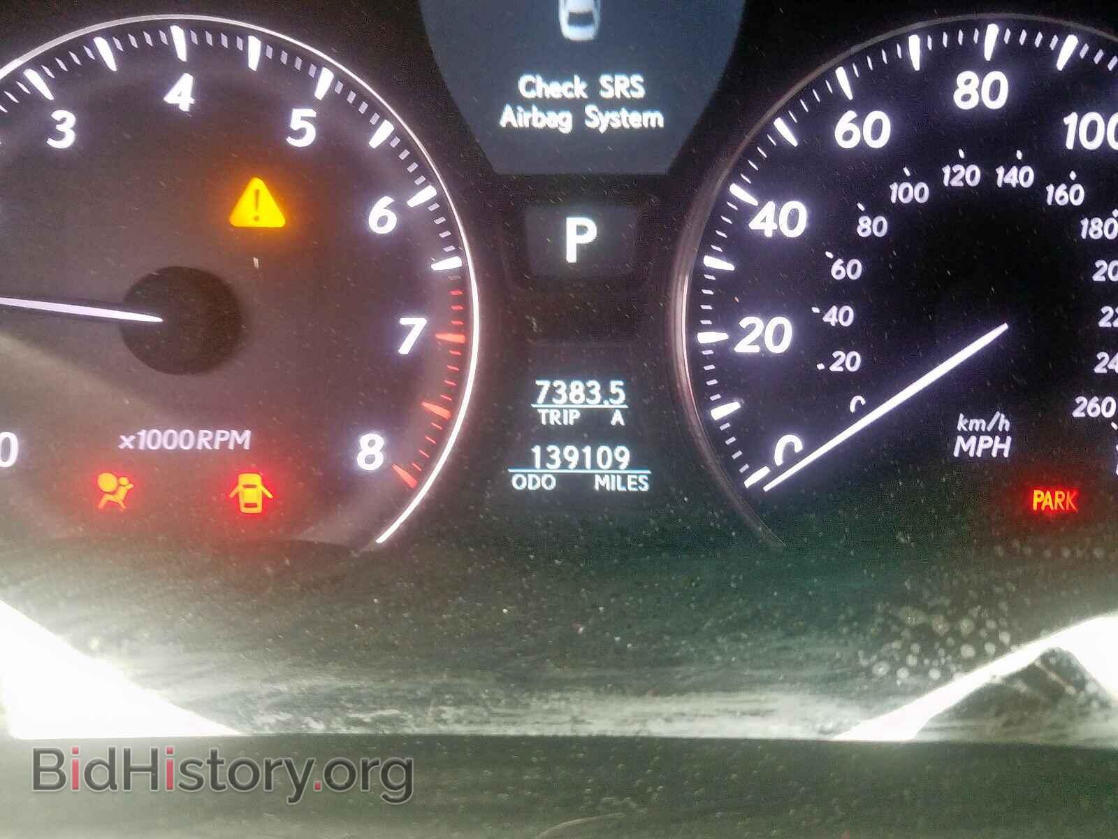 2010 LEXUS LS460 - VIN: JTHBL5EF0A5094538 - Фото 8