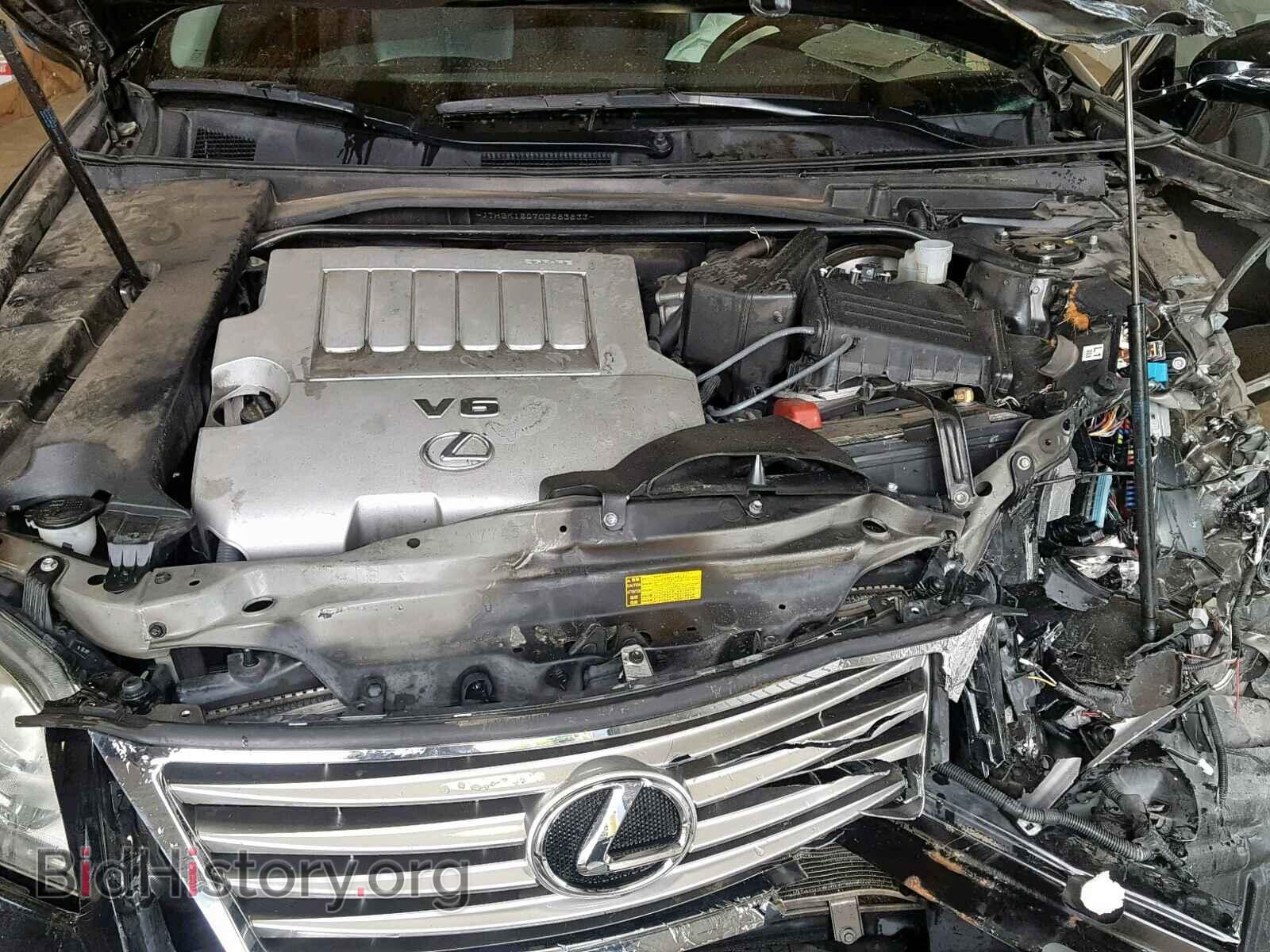 2012 LEXUS ES350 - VIN: JTHBK1EG7C2483833 - Фото 7