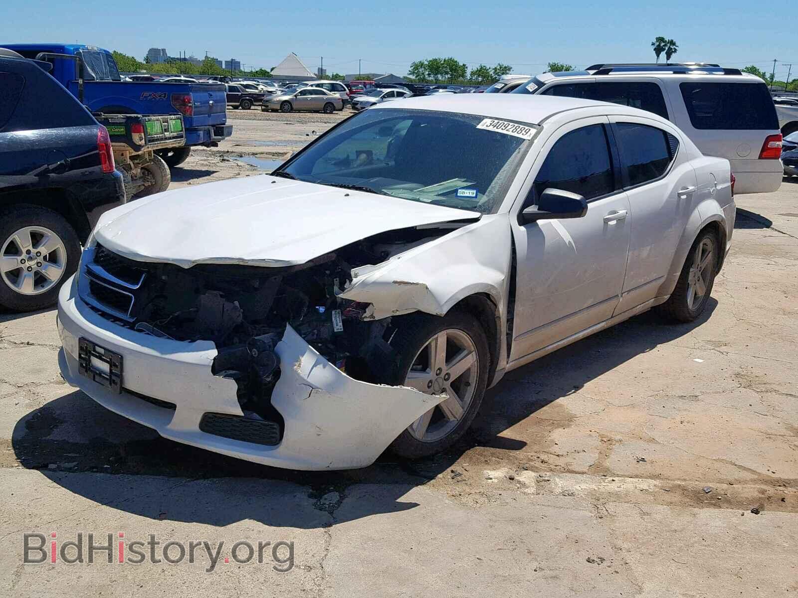 2013 DODGE AVENGER - VIN: 1C3CDZAB8DN606794 - Photo 2