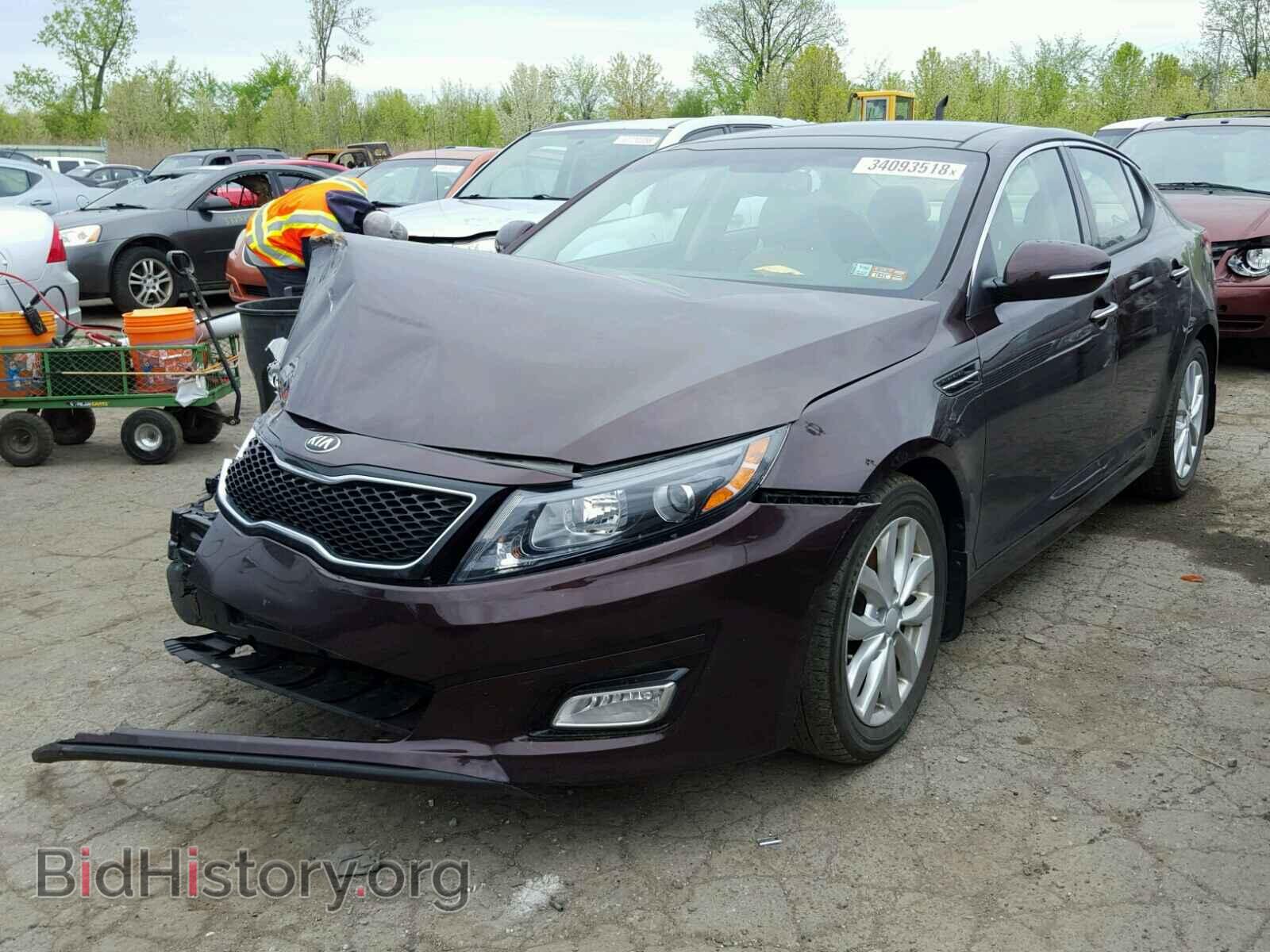 2015 KIA OPTIMA - VIN: 5XXGN4A73FG450686 - Фото 2