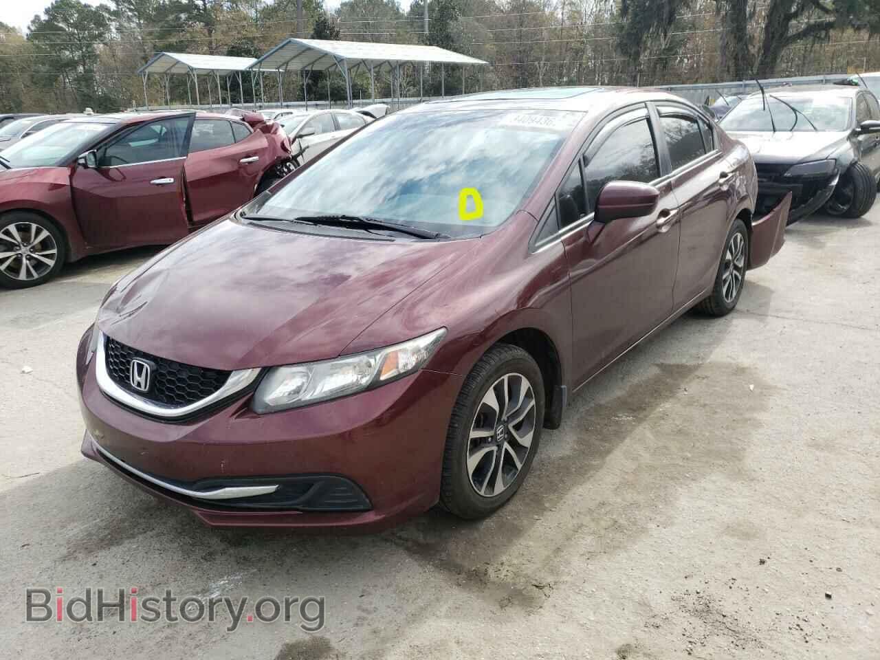 2015 HONDA CIVIC - VIN: 19XFB2F84FE056603 - Фото 2