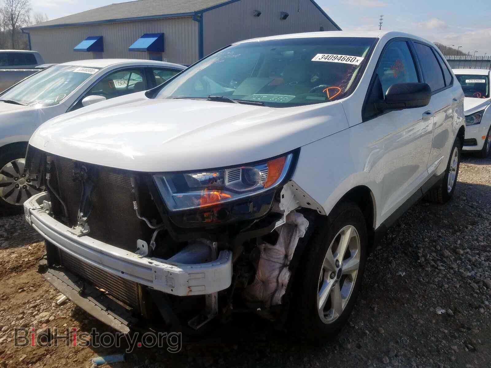 2016 FORD EDGE - VIN: 2FMPK3G91GBC34263 - Фото 2