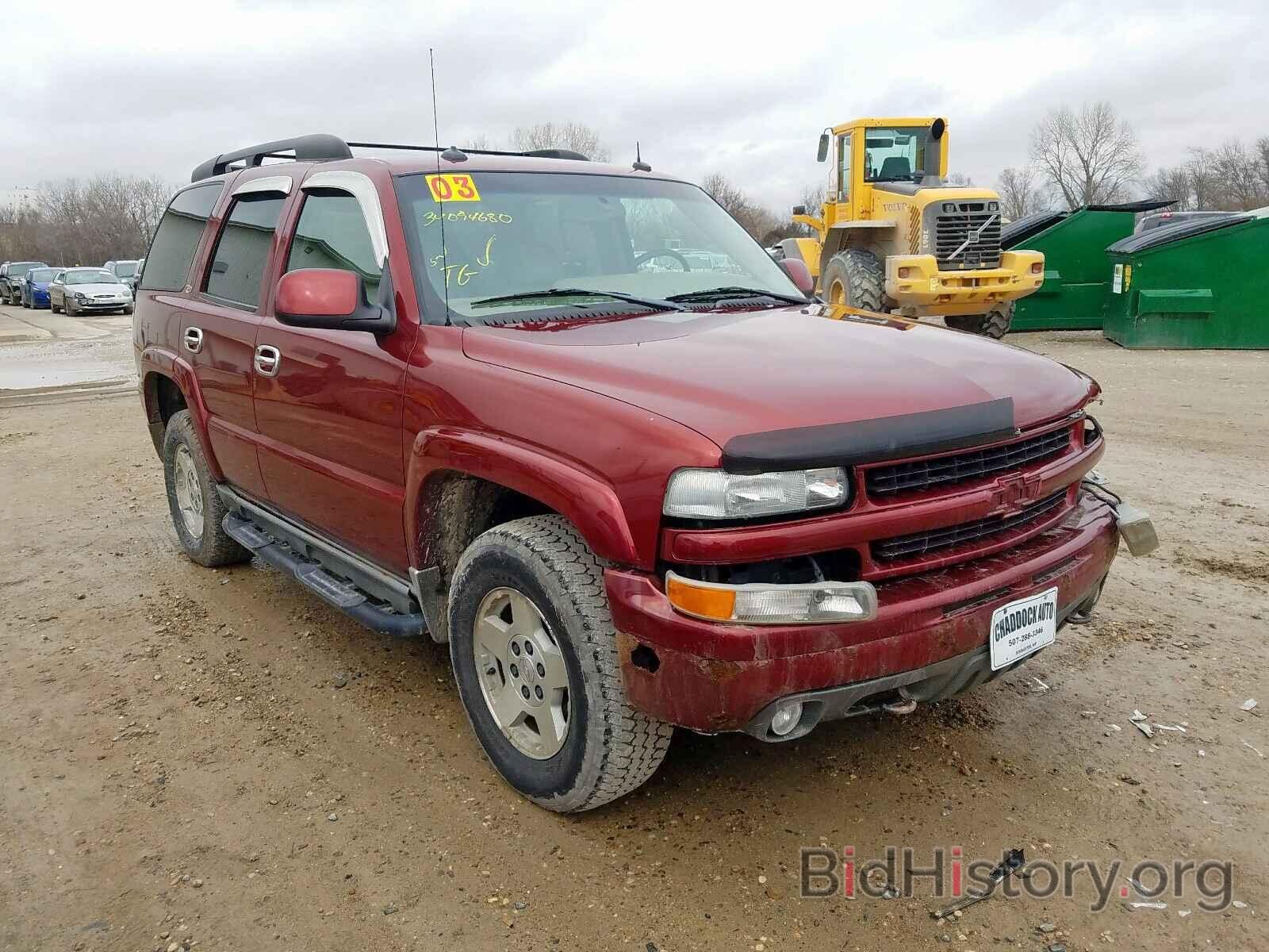 Photo 1GNEK13Z63R214028 - CHEVROLET TAHOE K150 2003