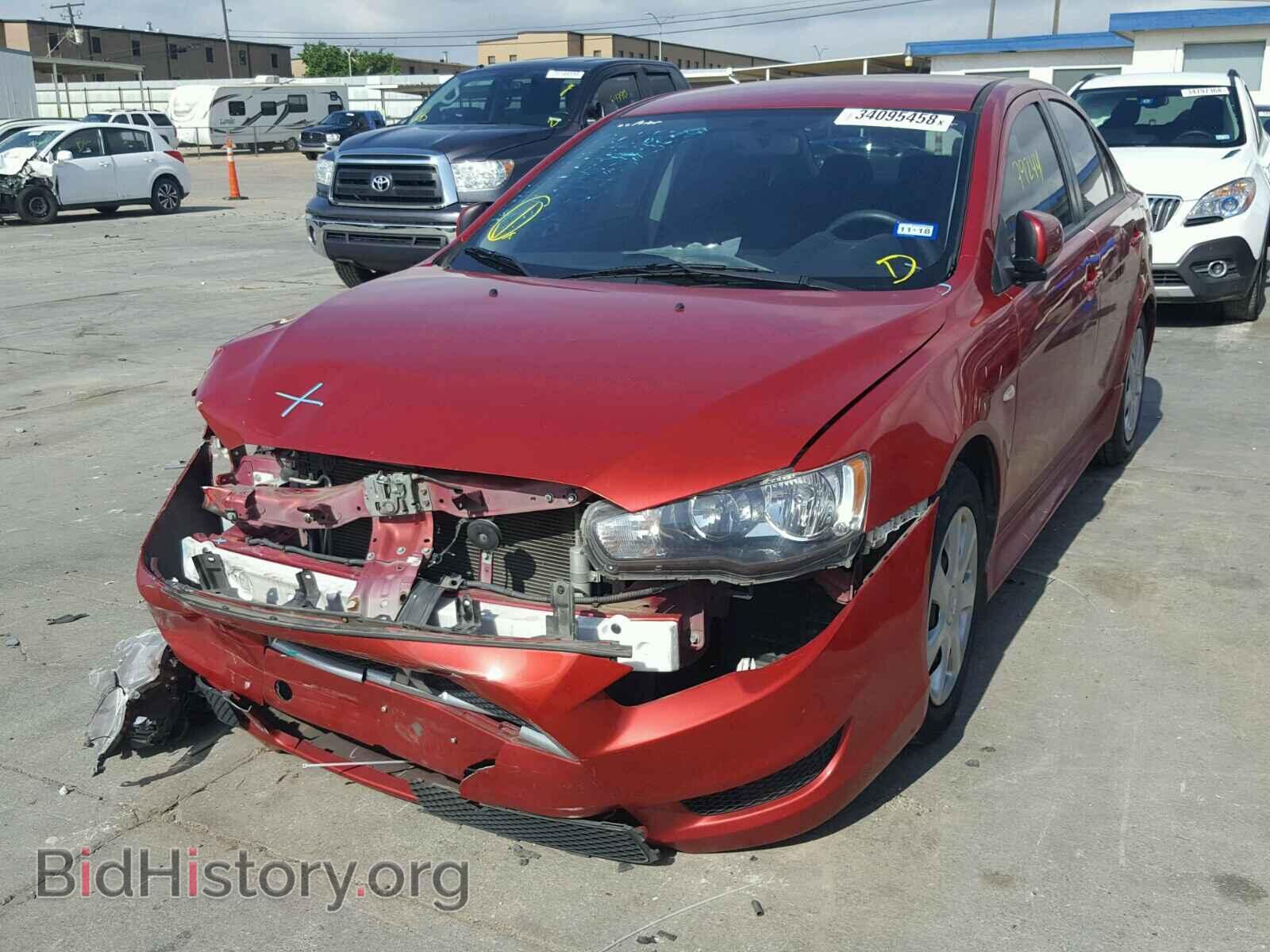2014 MITSUBISHI LANCER - VIN: JA32U2FU0EU014708 - Фото 2