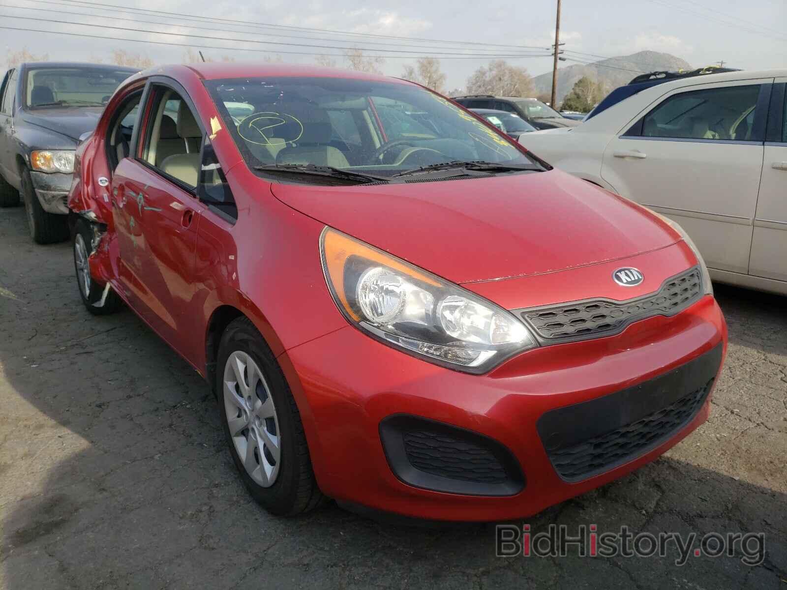 Фотография KNADM5A39E6372160 - KIA RIO 2014