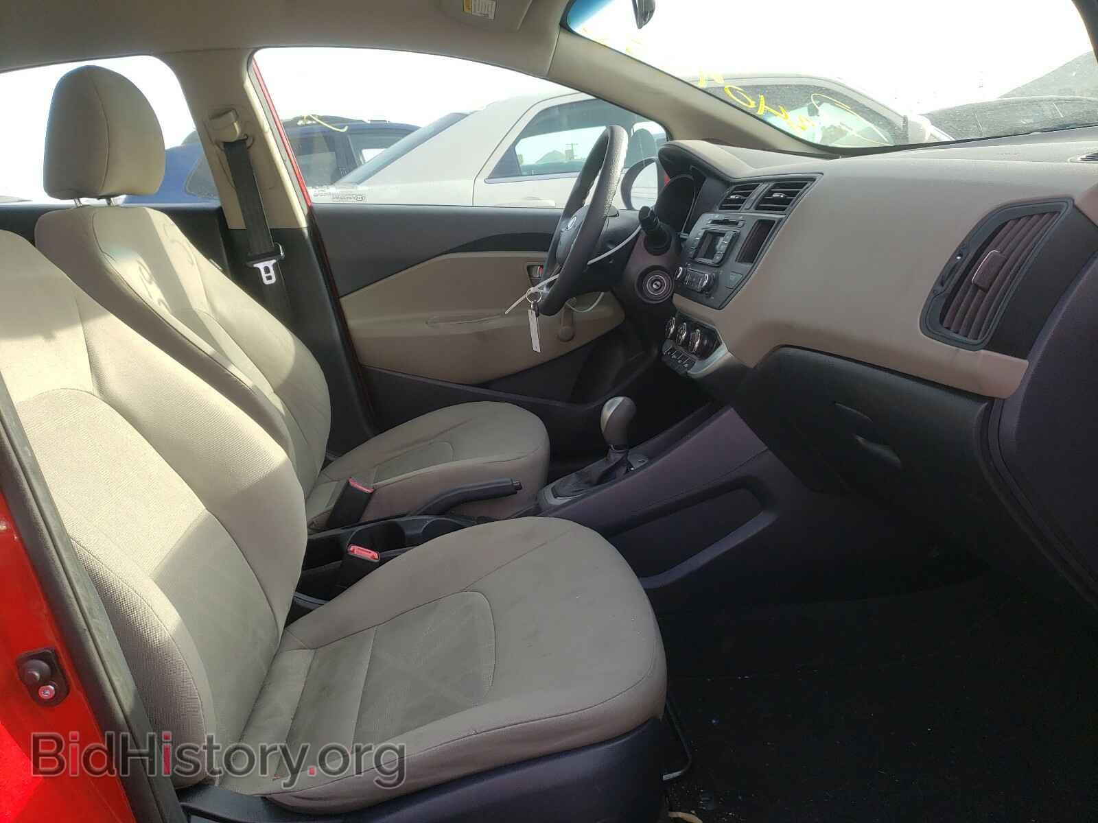 2014 KIA RIO - VIN: KNADM5A39E6372160 - Фото 5