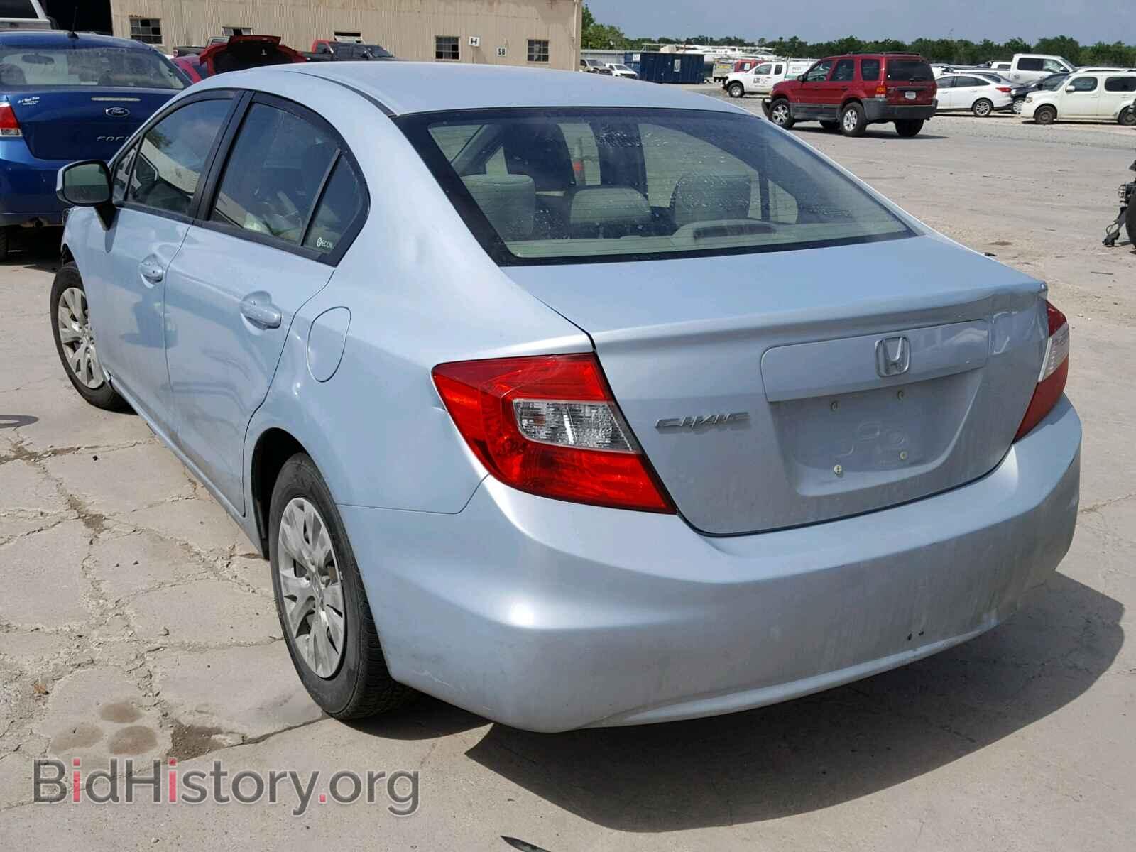 2012 HONDA CIVIC LX - VIN: JHMFB2F54CS002120 - Фото 3