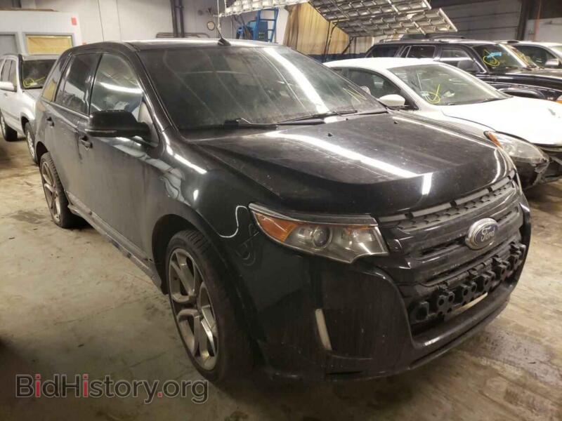 2014 Ford EDGE Edge Sport (VIN 2FMDK4AK7EBB14405) — фото 1 из 10, Copart, повреждение: пожар