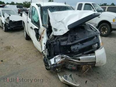 2010 Chevrolet SILVERADO, white — VIN 3GCRCSE02AG121838, Copart