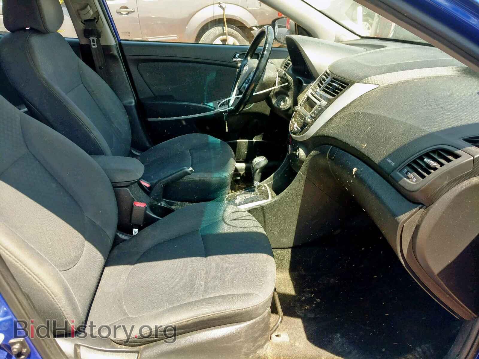 2014 HYUNDAI ACCENT - VIN: KMHCU5AE2EU152365 - Фото 5