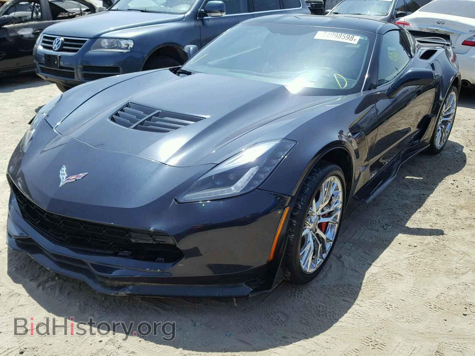 2015 CHEVROLET CORVETTE - VIN: 1G1YU2D64F5607444 - Фото 2