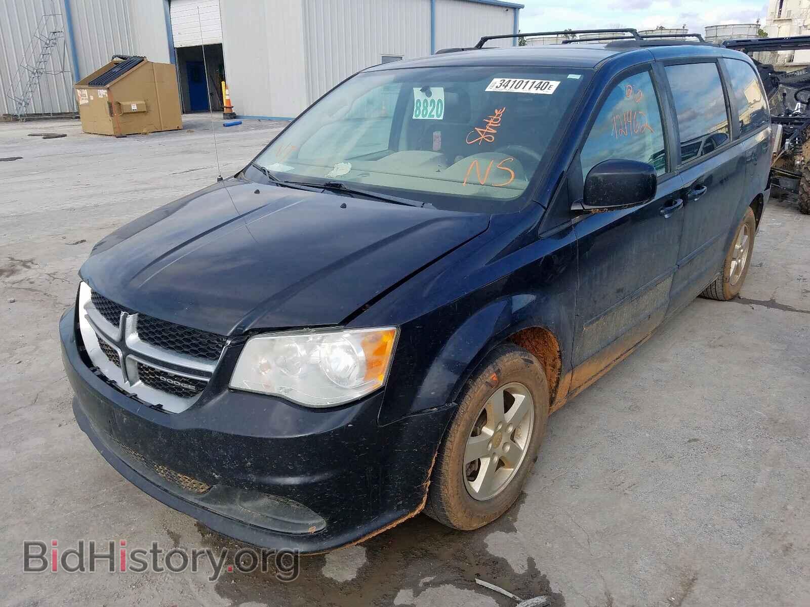 2012 DODGE CARAVAN - VIN: 2C4RDGCG0CR145658 - Фото 2