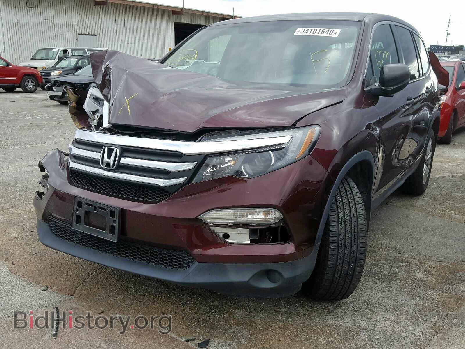 2017 HONDA PILOT - VIN: 5FNYF6H15HB006276 - Фото 2