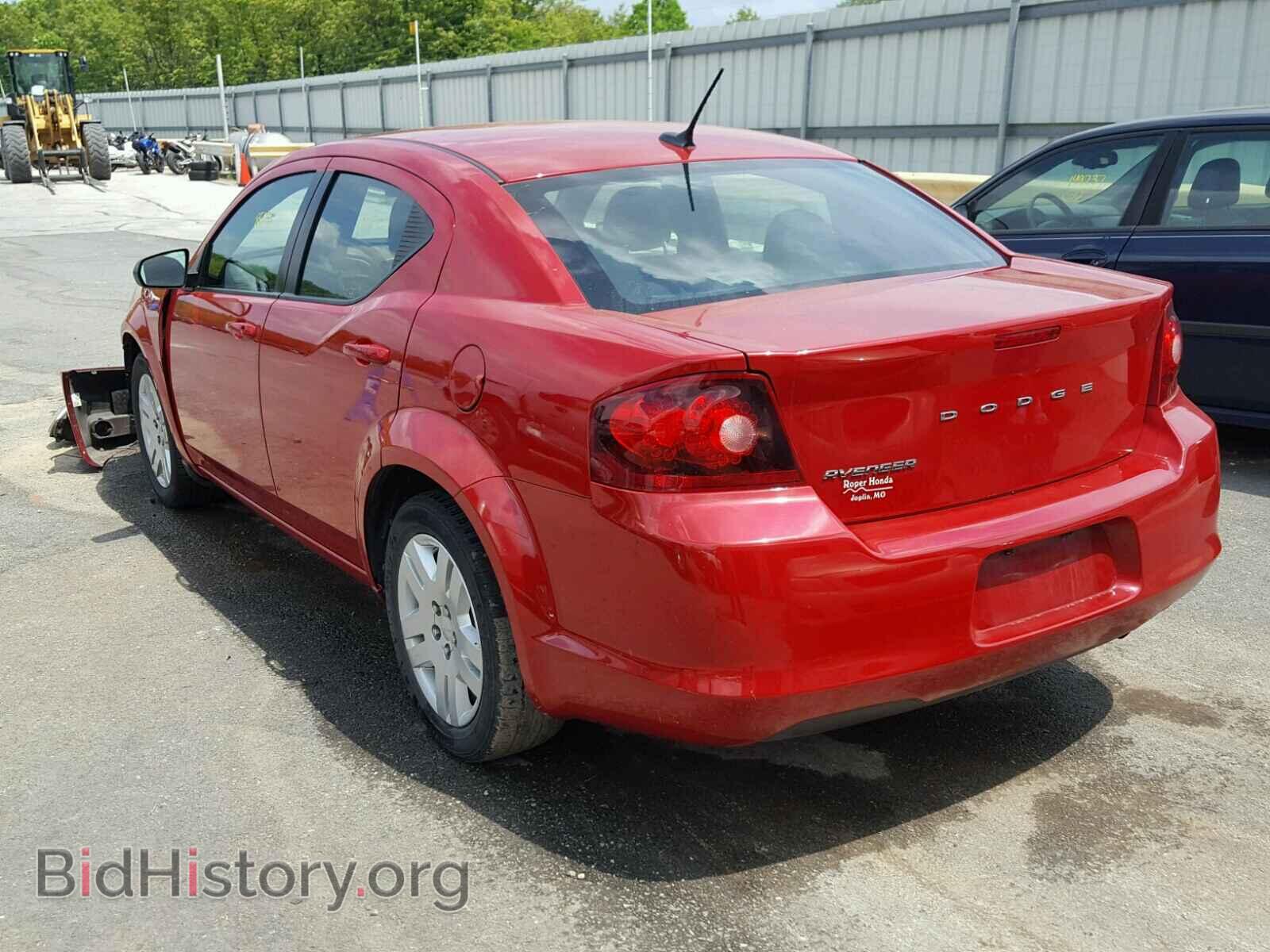 2014 DODGE AVENGER - VIN: 1C3CDZAB1EN234216 - Фото 3