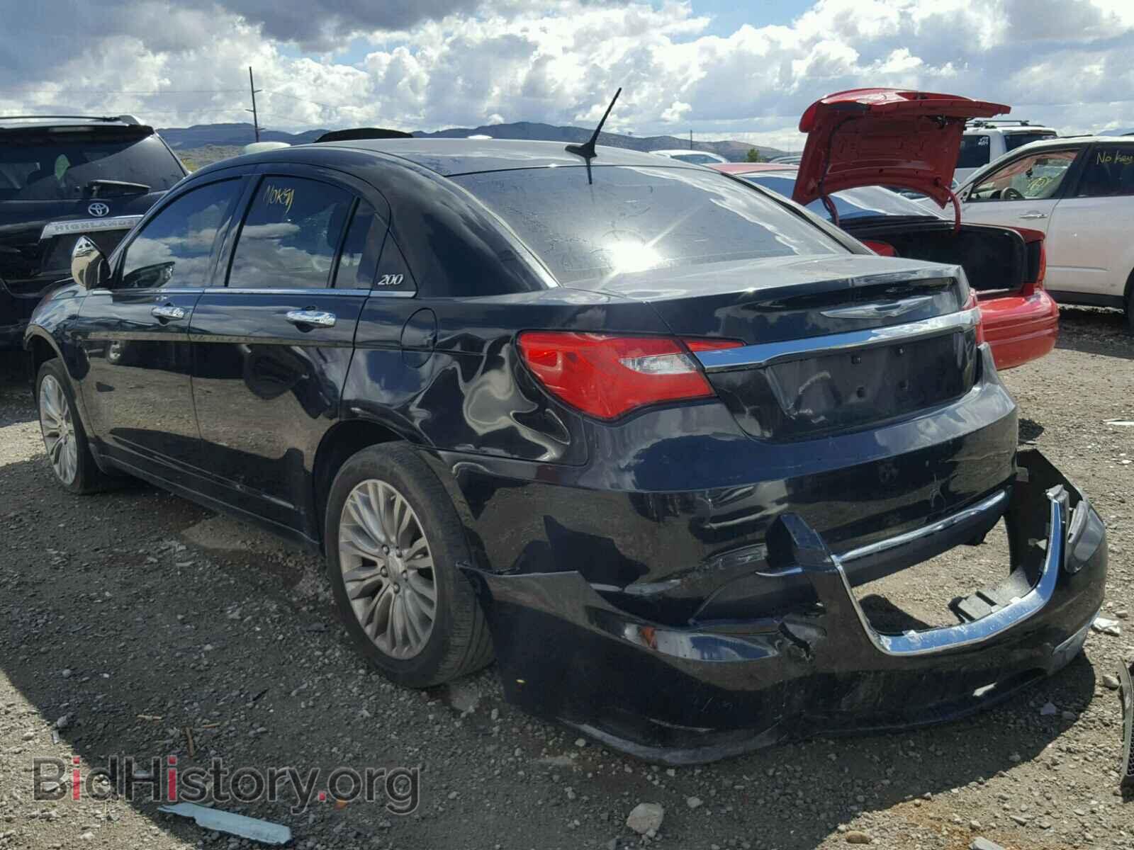 2012 CHRYSLER 200 - VIN: 1C3CCBCB4CN328689 - Фото 3