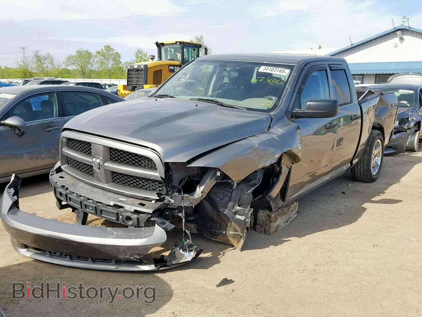 2012 DODGE RAM 1500 S - VIN: 1C6RD6FT8CS302250 - Фото 2