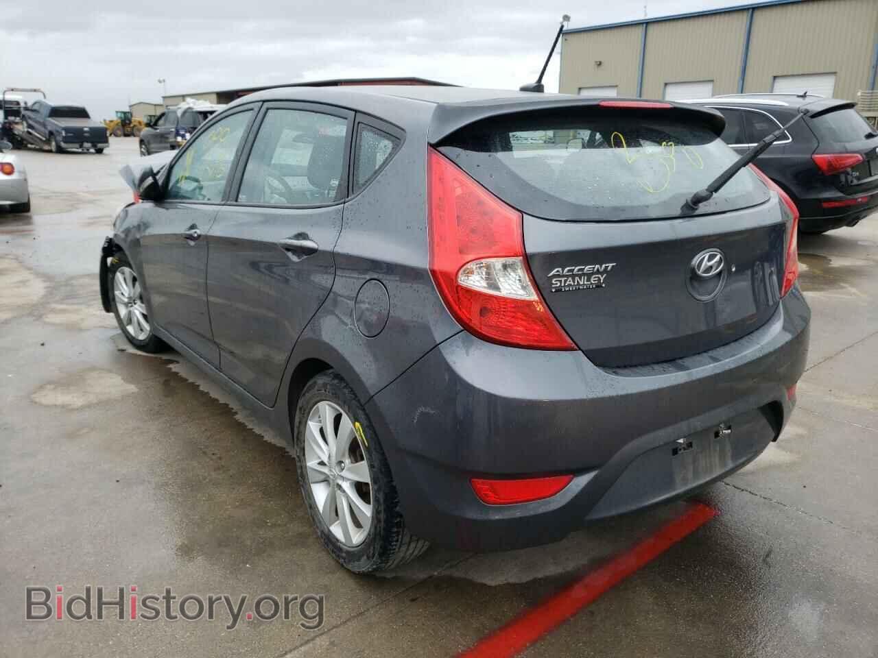 2013 HYUNDAI ACCENT - VIN: KMHCU5AE1DU078225 - Фото 3