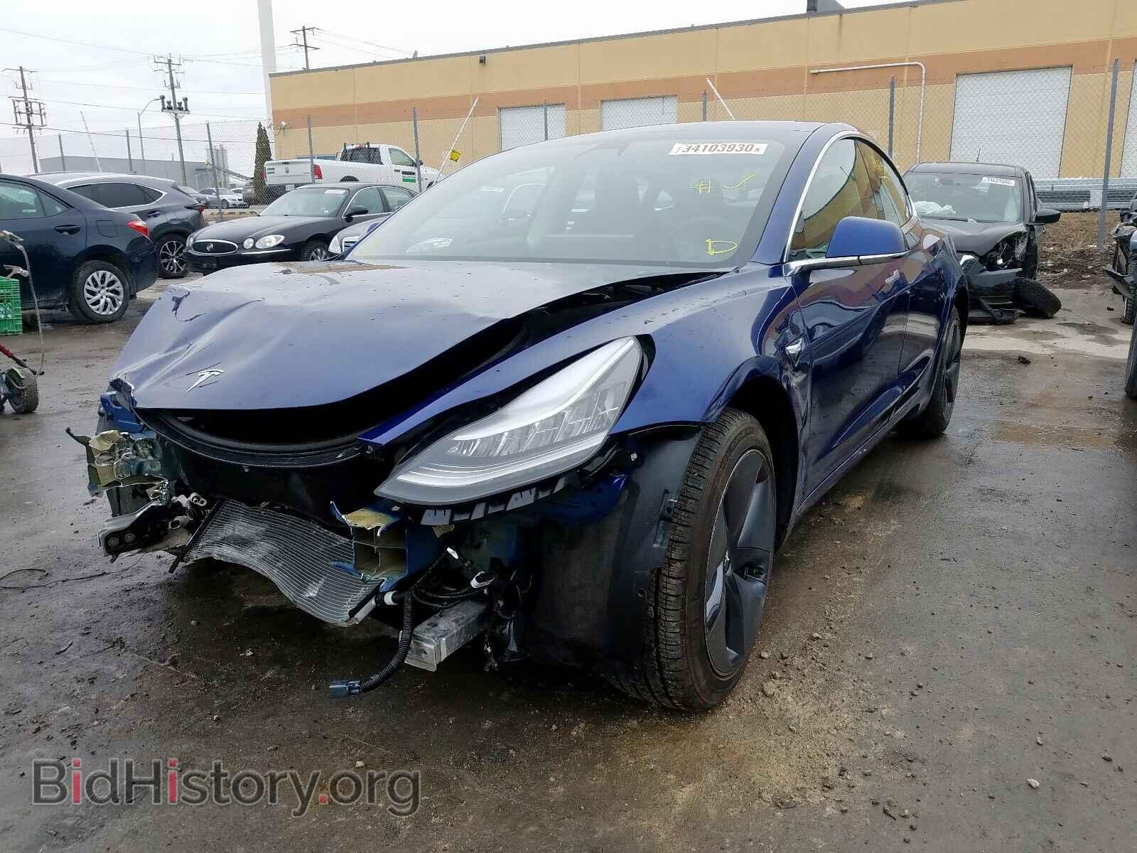 2019 TESLA MODEL 3 - VIN: 5YJ3E1EA0KF422781 - Фото 2