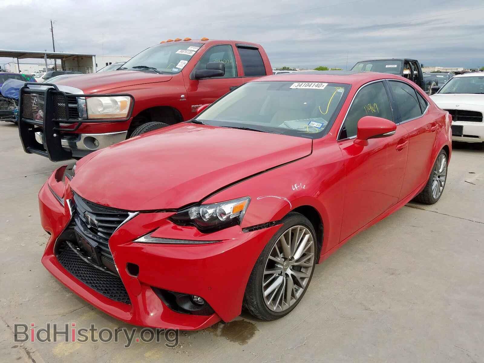 2016 LEXUS IS - VIN: JTHBA1D21G5002889 - Фото 2