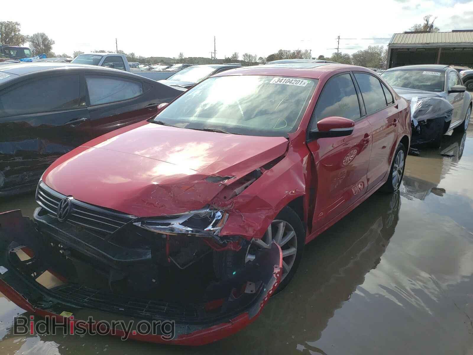 2012 VOLKSWAGEN JETTA - VIN: 3VWDP7AJ3CM347415 - Фото 2