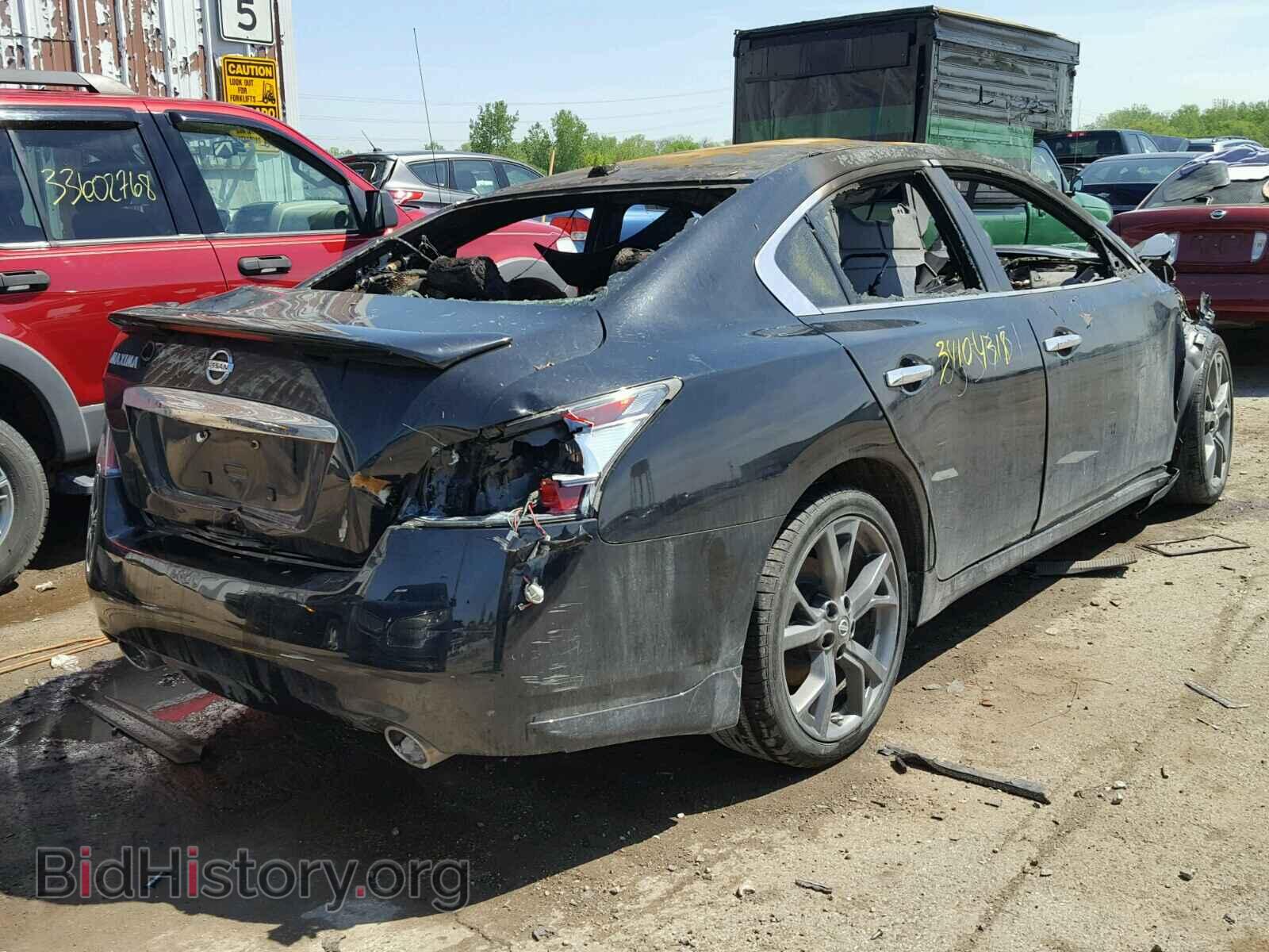 2014 NISSAN MAXIMA S - VIN: 1N4AA5APXEC912933 - Фото 4