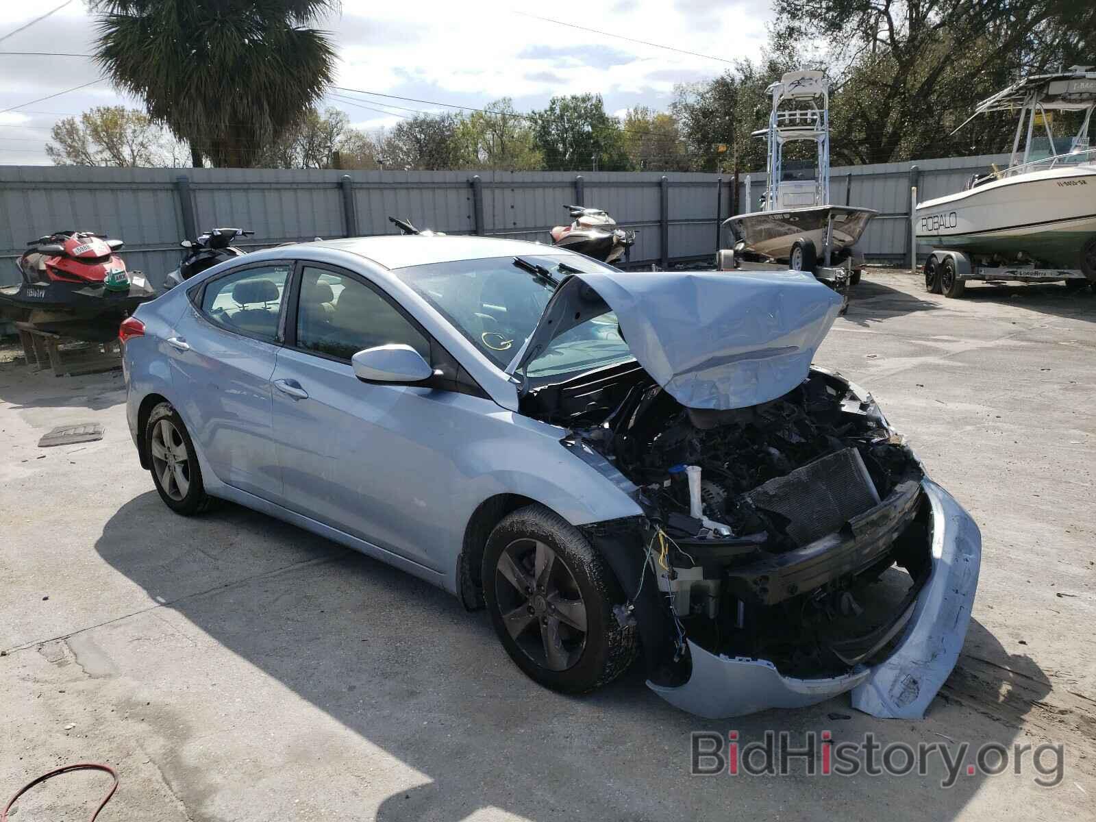 Photo KMHDH4AE0CU331827 - HYUNDAI ELANTRA 2012