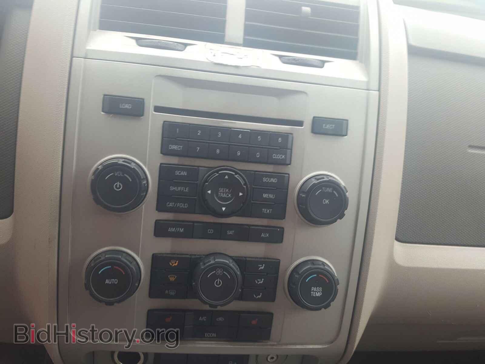 2008 FORD ESCAPE - VIN: 1FMCU59H28KC05466 - Фото 9