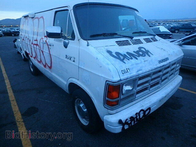 Фотография 2B7HB23T8GK607383 - DODGE RAM VAN 1986
