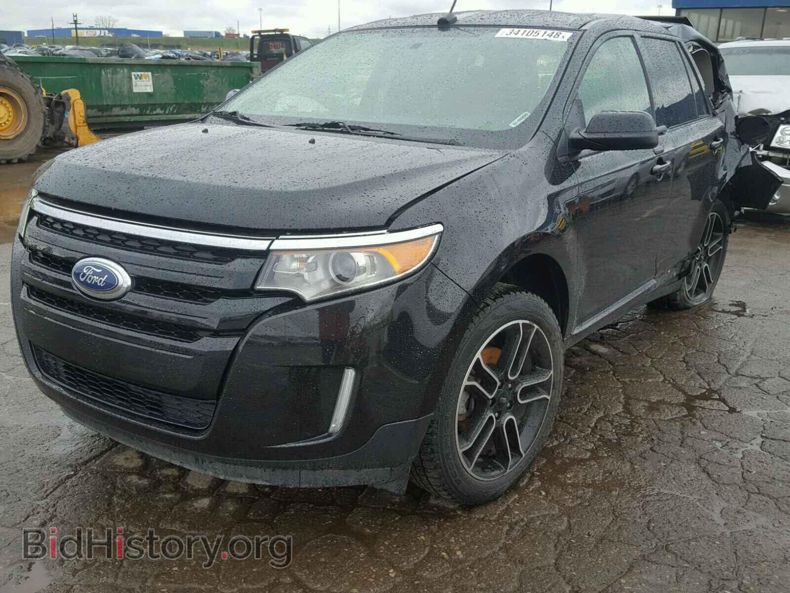 2014 FORD EDGE - VIN: 2FMDK3JC6EBB62819 - Фото 2