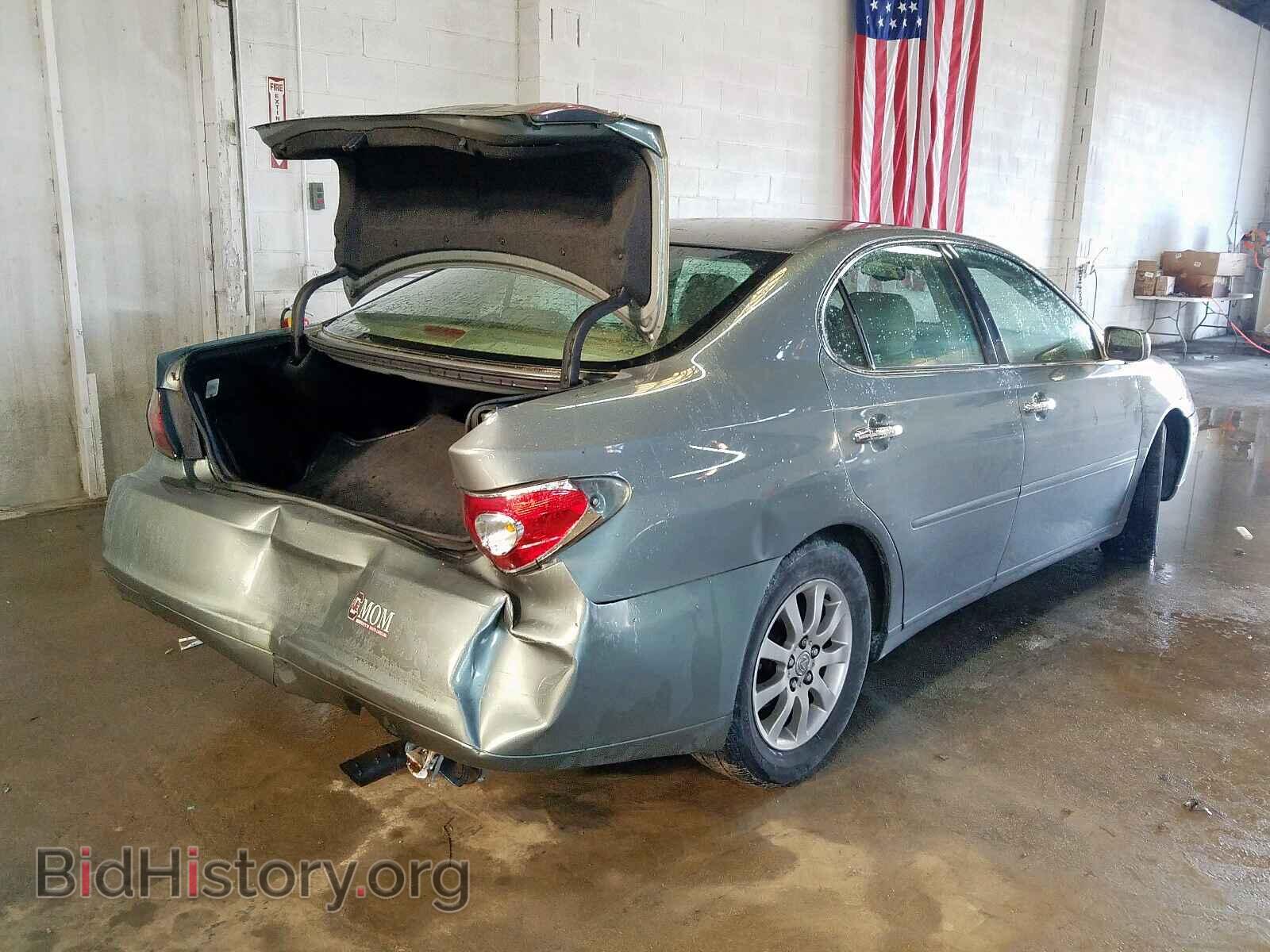2004 LEXUS ES330 - VIN: JTHBA30G340002026 - Фото 4