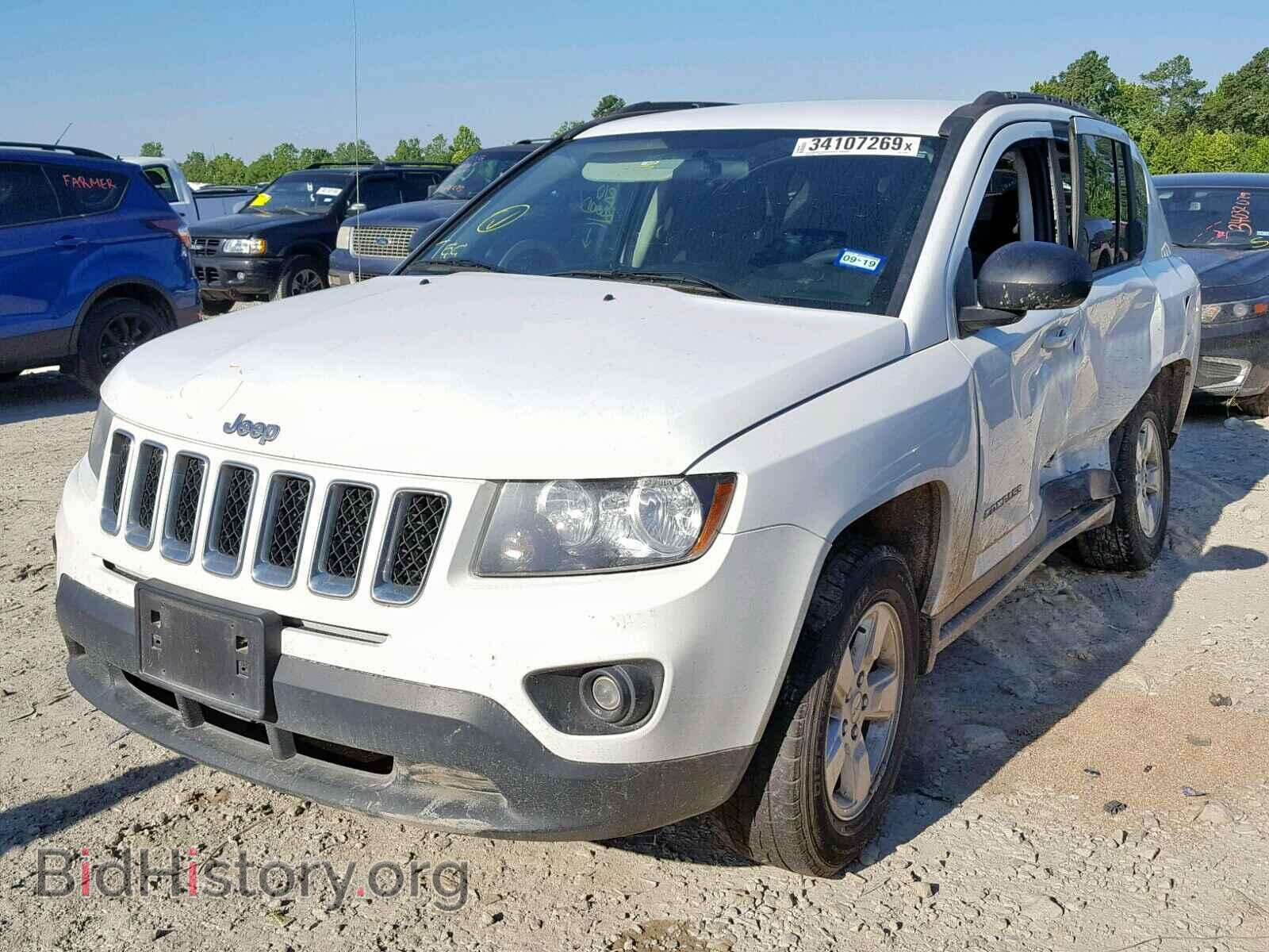 2014 JEEP COMPASS SP - VIN: 1C4NJCBA1ED776941 - Фото 2