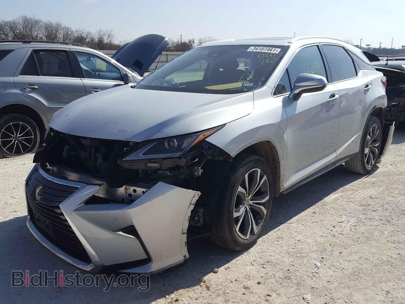 2017 LEXUS RX350 - VIN: 2T2ZZMCA1HC086263 - Фото 2