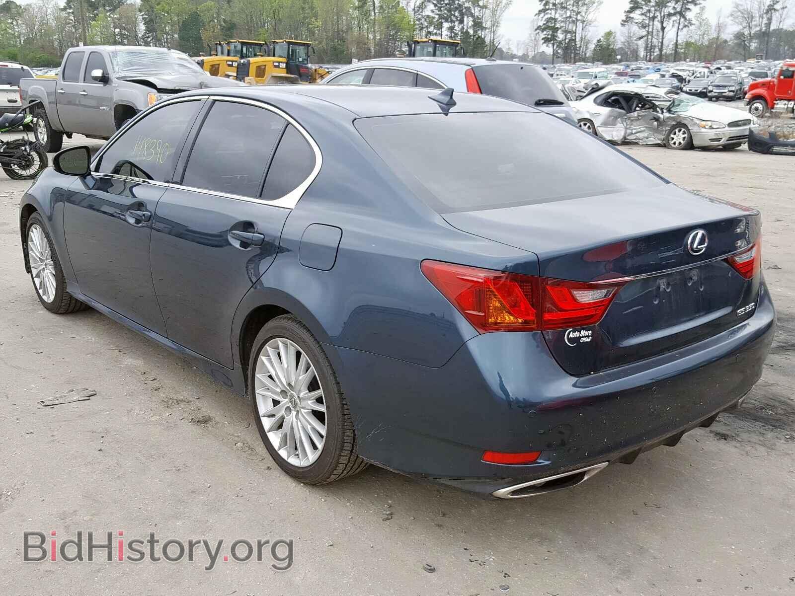 2013 LEXUS GS350 - VIN: JTHBE1BL3D5001464 - Фото 3