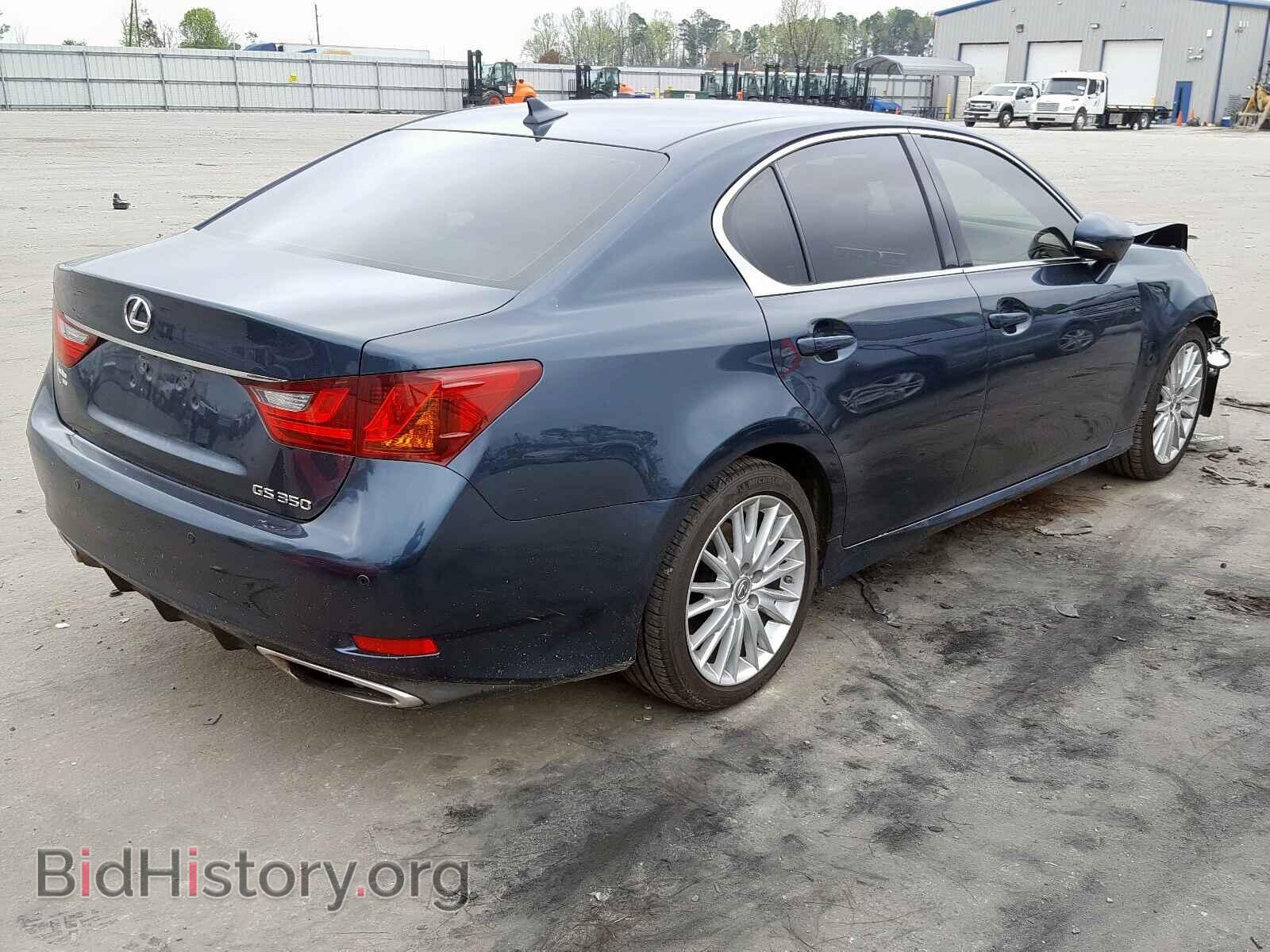 2013 LEXUS GS350 - VIN: JTHBE1BL3D5001464 - Фото 4