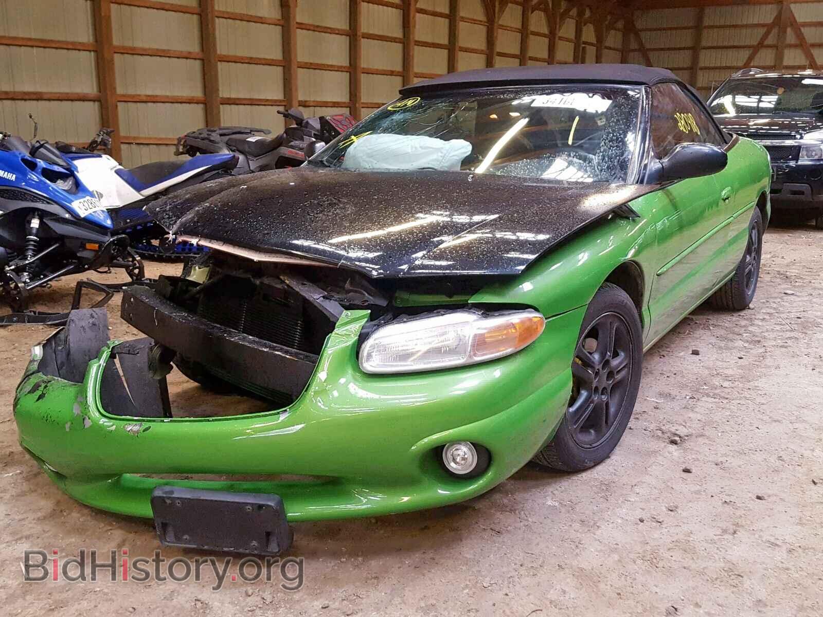1996 CHRYSLER SEBRING - VIN: 3C3EL45H4TT249089 - Фото 2