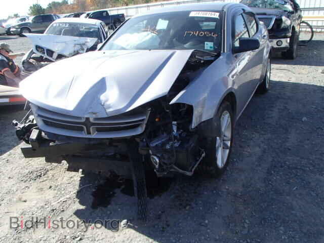 2014 DODGE AVENGER - VIN: 1C3CDZAB0EN174056 - Фото 2