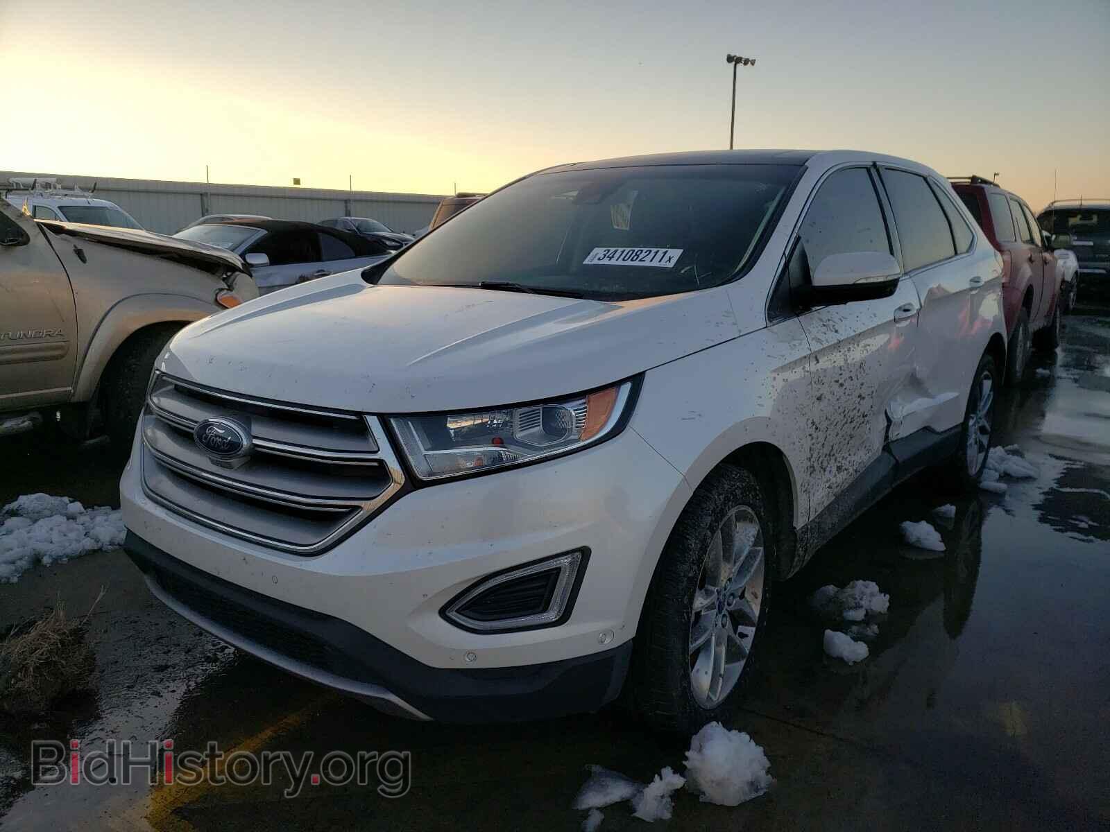 2015 FORD EDGE - VIN: 2FMPK3K85FBB66112 - Фото 2