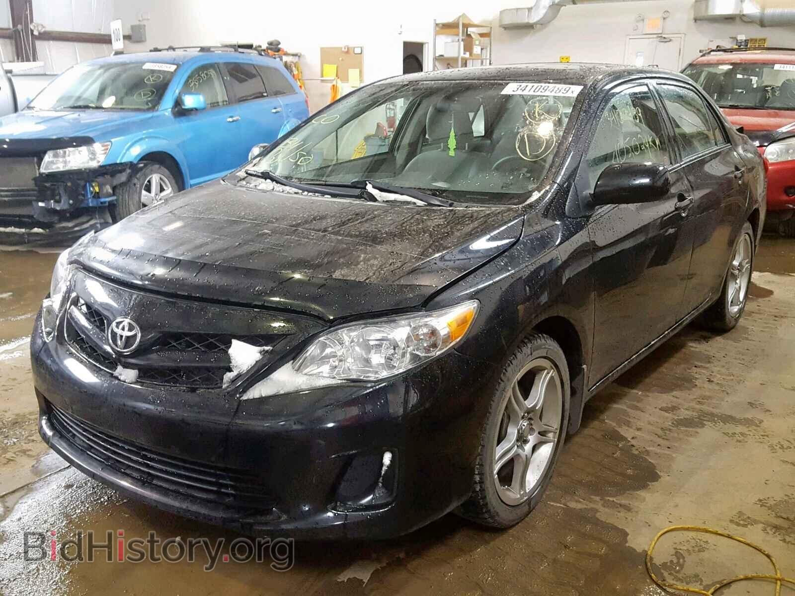 2013 TOYOTA COROLLA BA - VIN: 2T1BU4EE1DC125013 - Фото 2
