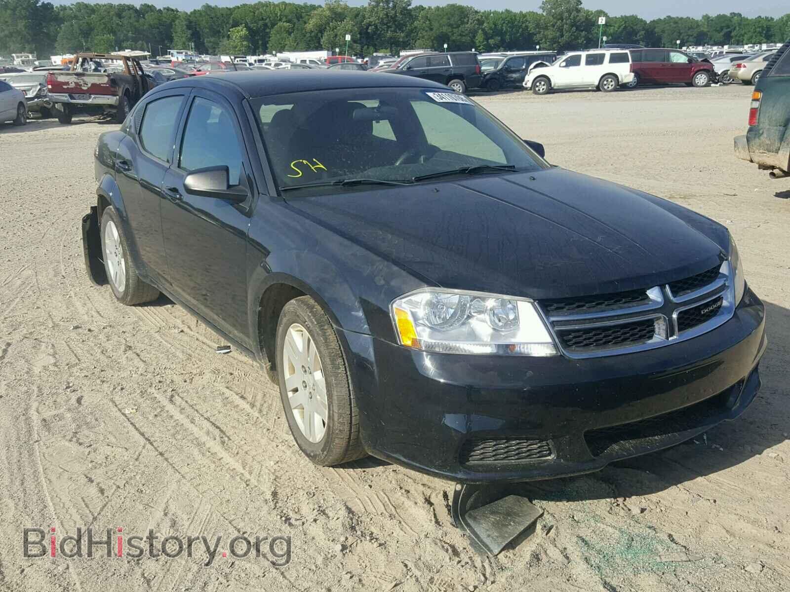 Фотография 1C3CDZAB7CN243693 - DODGE AVENGER 2012