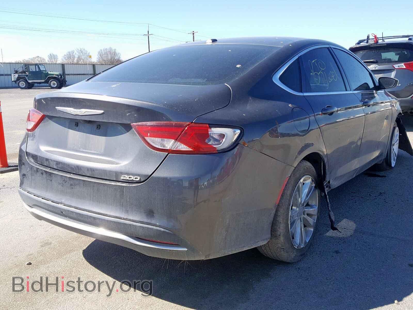 2015 CHRYSLER 200 - VIN: 1C3CCCAB0FN747412 - Фото 4