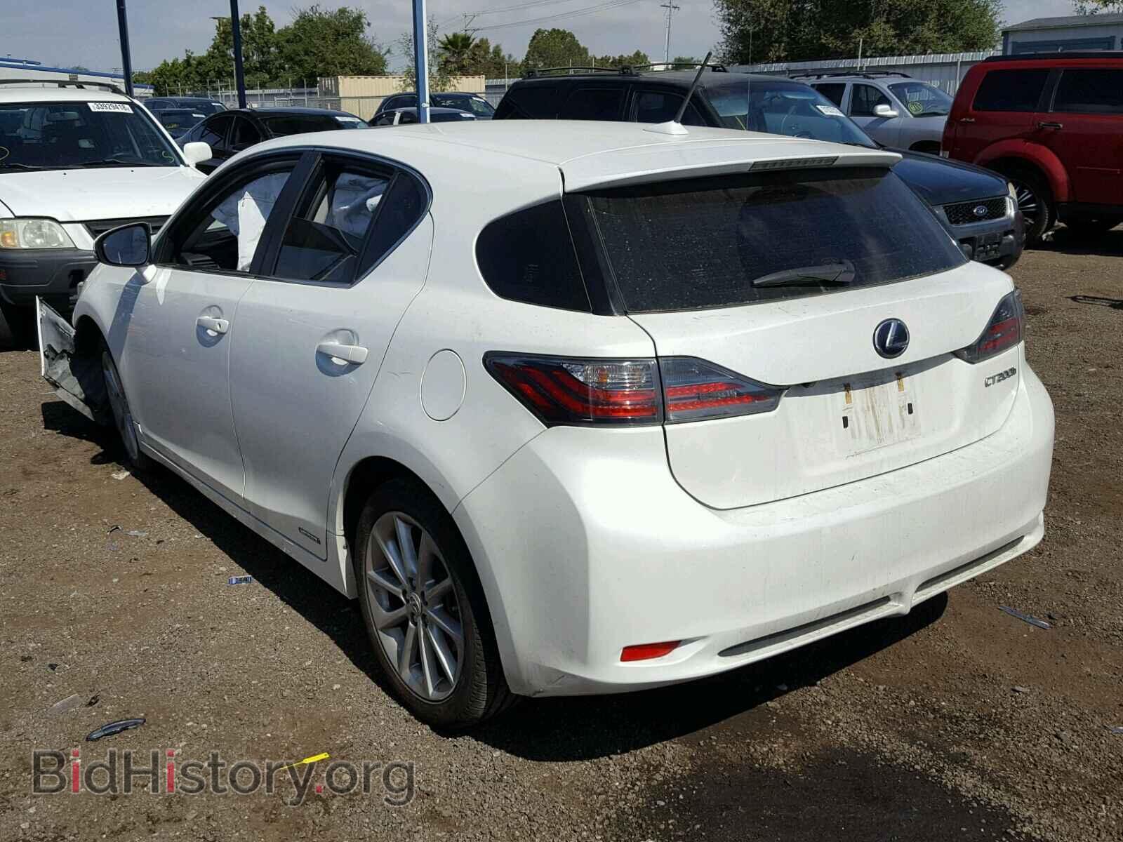2013 LEXUS CT 200 - VIN: JTHKD5BH7D2142299 - Фото 3