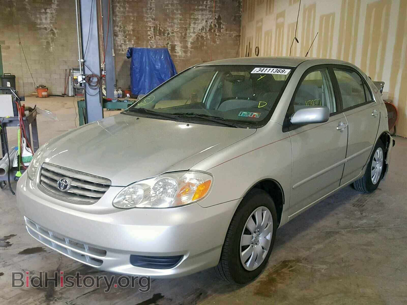 2003 TOYOTA COROLLA - VIN: JTDBR32E132004205 - Photo 2
