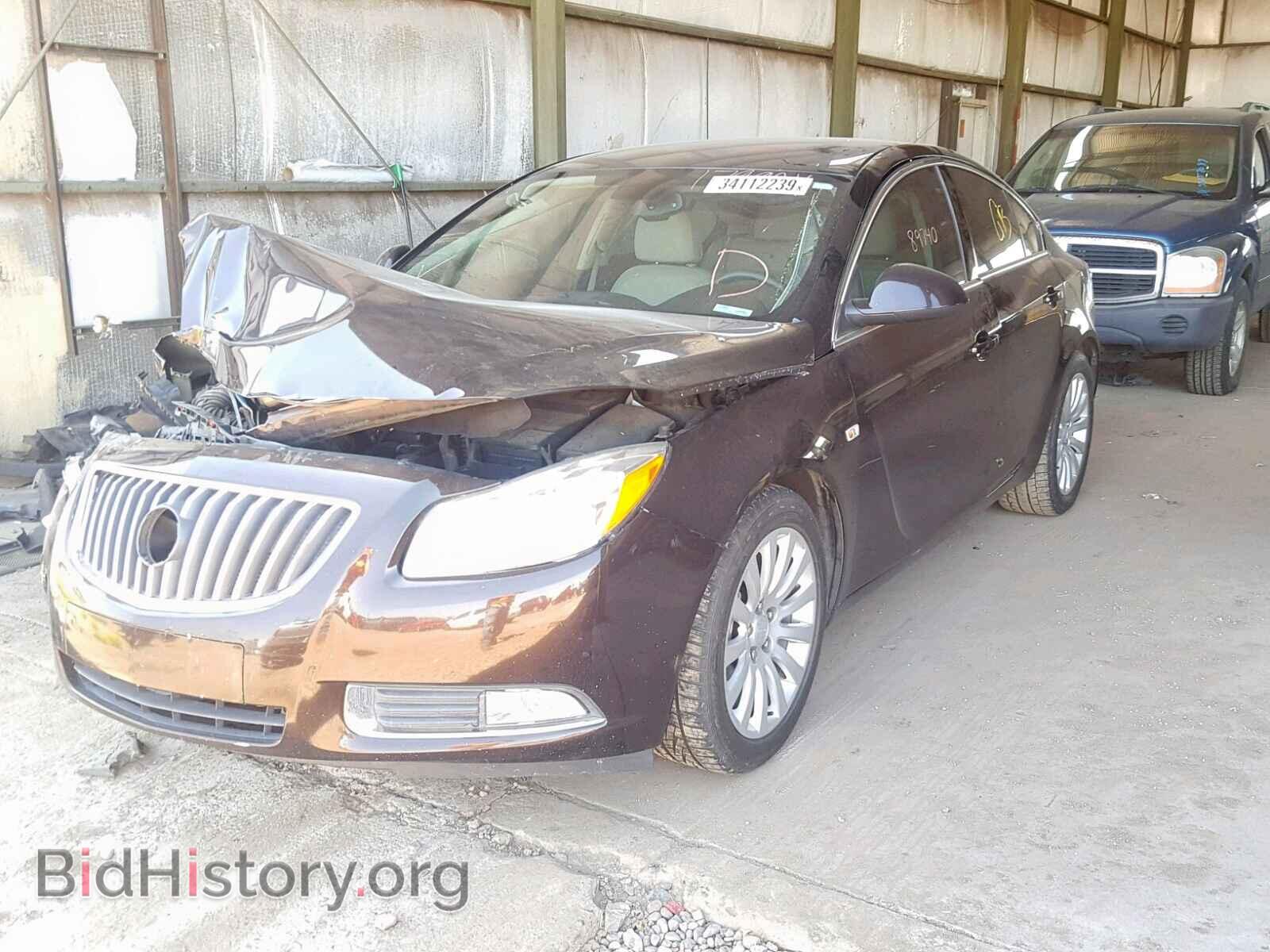 2011 BUICK REGAL - VIN: W04GR5EC3B1032162 - Фото 2