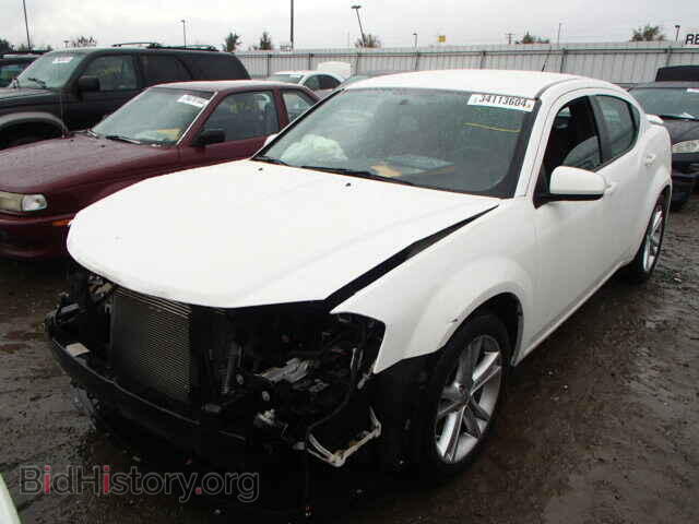 2011 DODGE AVENGER - VIN: 1B3BD1FG0BN519709 - Фото 2
