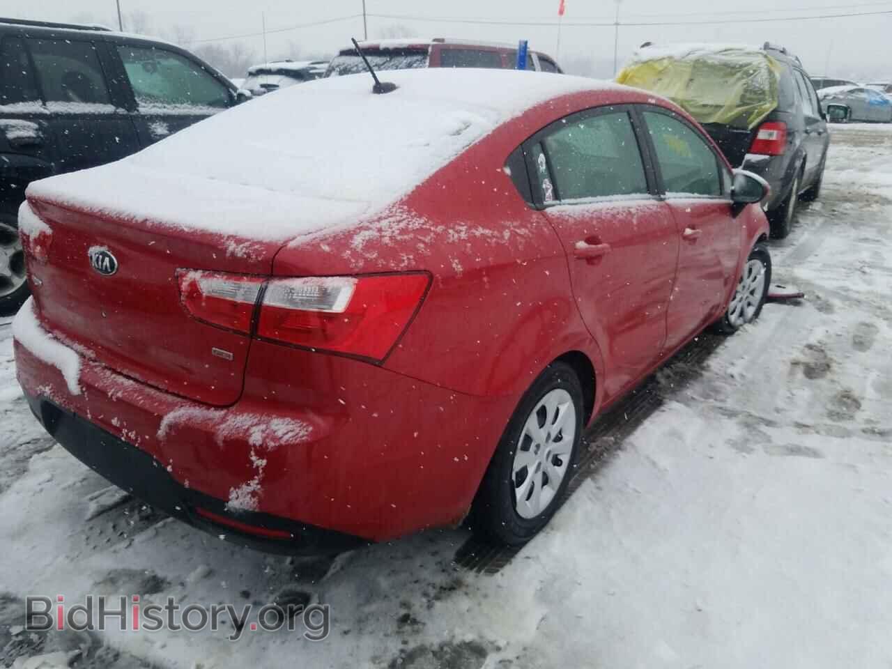 2013 KIA RIO - VIN: KNADM4A33D6180855 - Фото 4