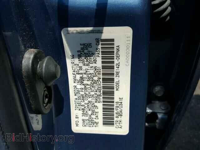 2012 TOYOTA COROLLA - VIN: 5YFBU4EEXCP018931 - Фото 10