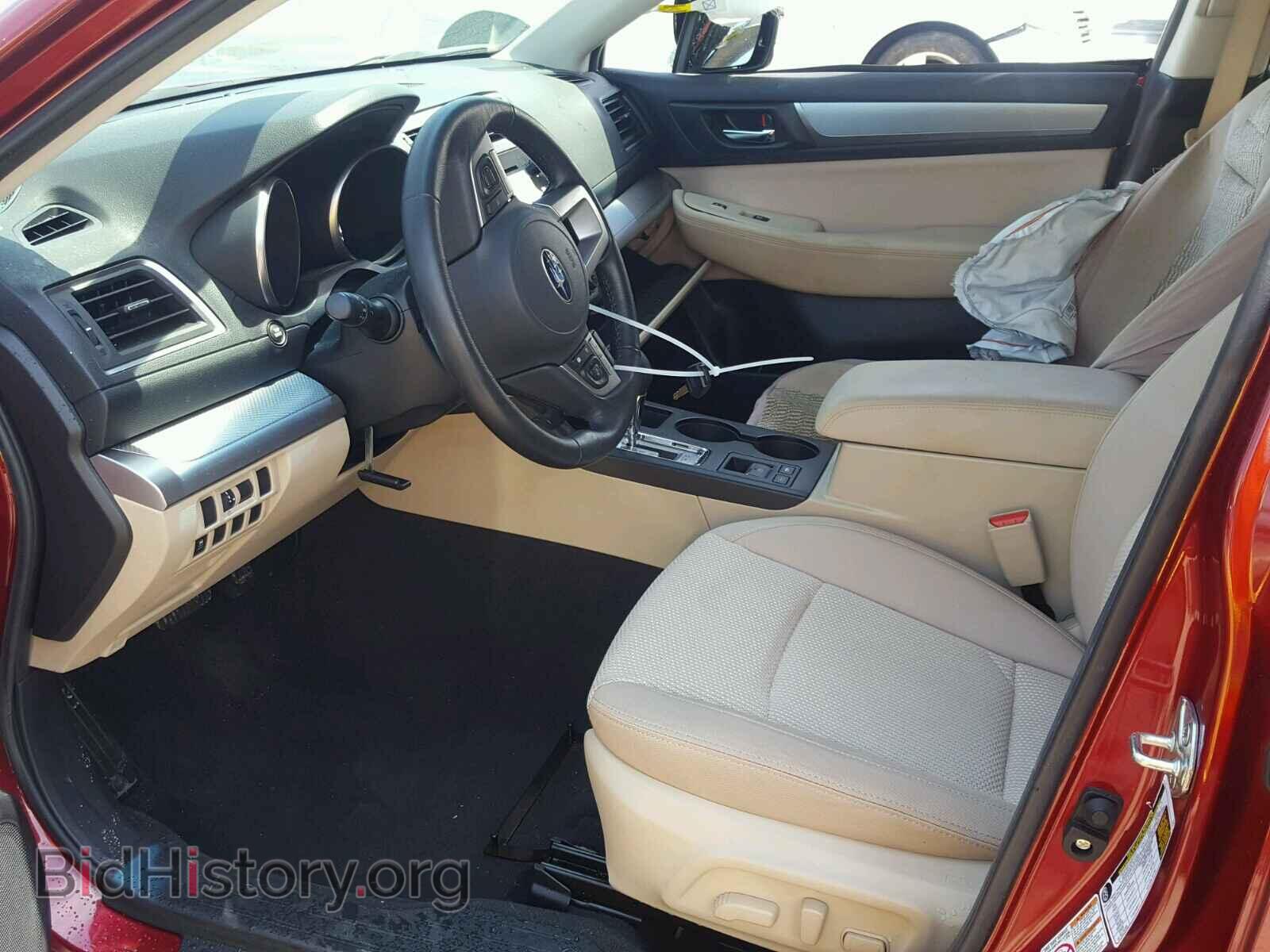 2016 SUBARU OUTBACK - VIN: 4S4BSBCC0G3220134 - Фото 5